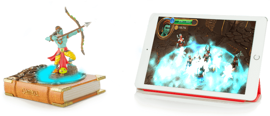 Simply Place A Character On The Toy Station To Transmit - Action Figure (929x429), Png Download