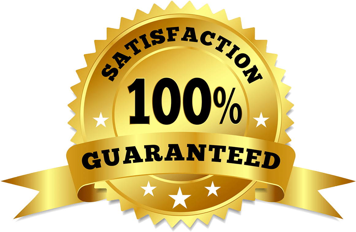 If You Are Not 100% Satisfied, You Don't Pay For Anything - Satisfaction Guaranteed Png (1200x849), Png Download