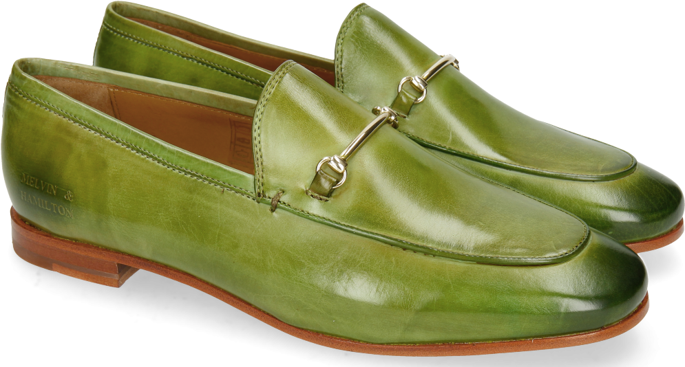 Loafers Scarlett 1 New Grass Trim Gold - Melvin & Hamilton (1024x1024), Png Download