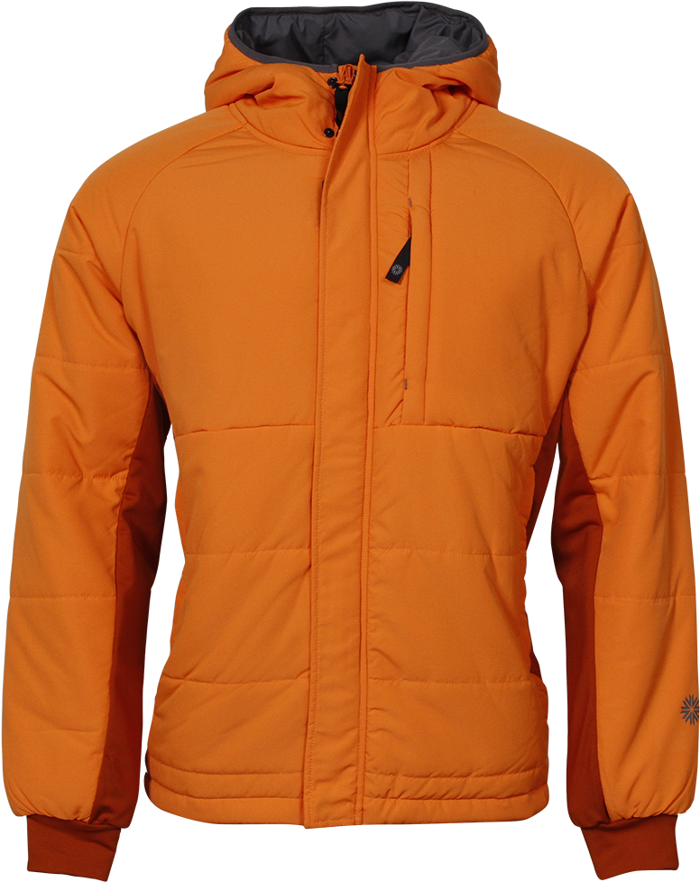 Gísli Padded Jacket For Men - Hoodie (1000x1000), Png Download