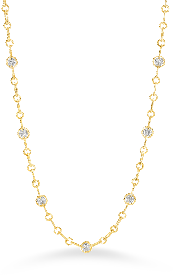 7771676aj32x - Dangling Diamond Chain (1600x1600), Png Download