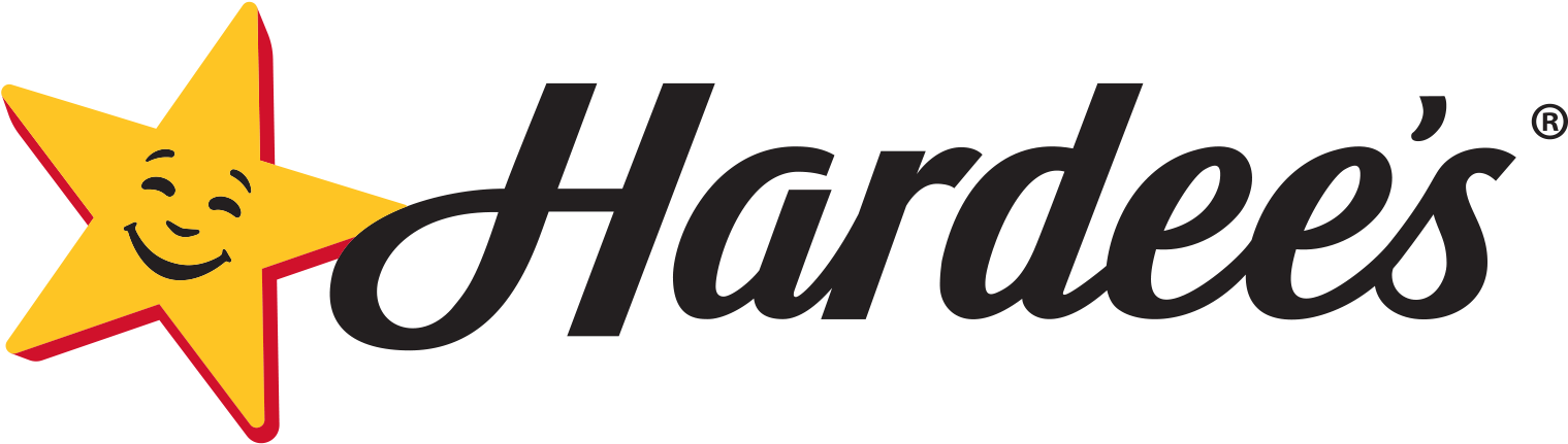 Exclusive Offers Are Just A Few Clicks Away - Hardees Logo Png (1532x661), Png Download