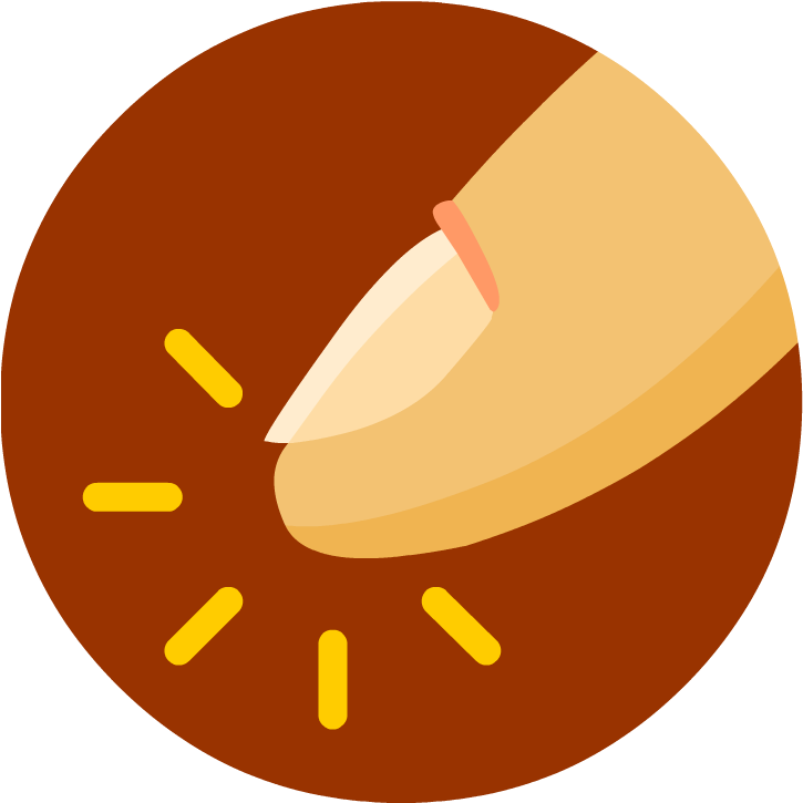 Touch - Circle (880x880), Png Download