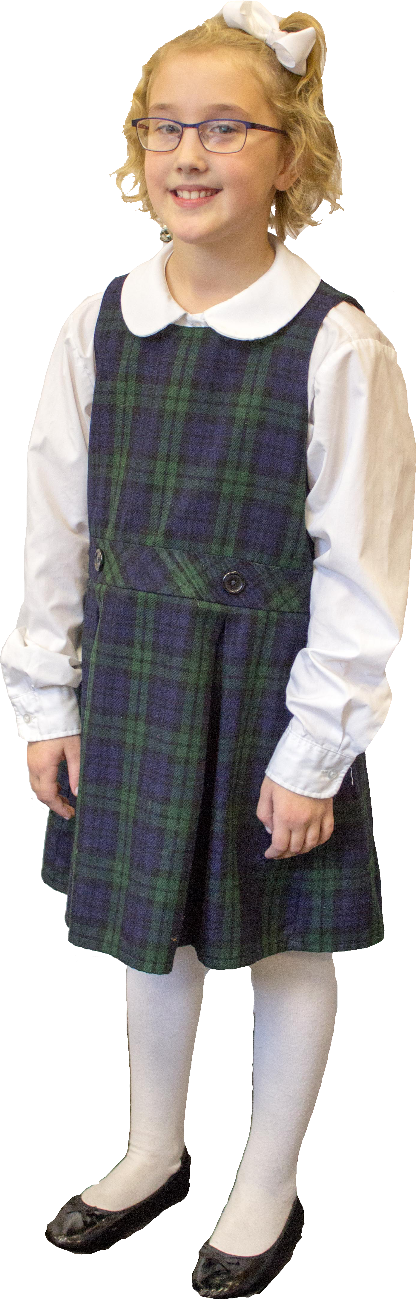 Lower School Dress Uniform Girl - Girl (3456x5184), Png Download