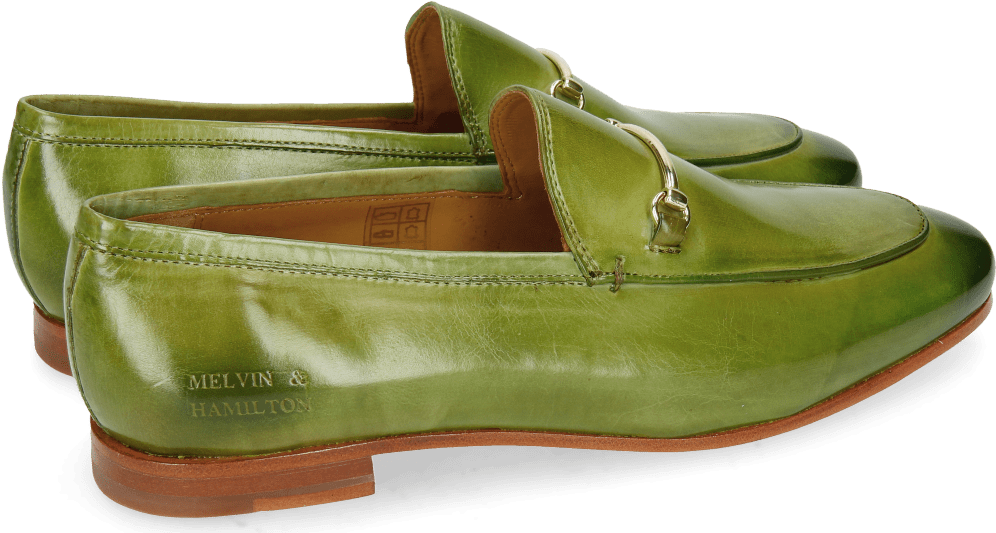 Loafers Scarlett 1 New Grass Trim Gold - Slip-on Shoe (1024x1024), Png Download