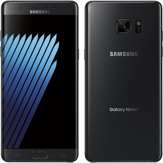 657 X 581 5 - Samsung Galaxy Note 7 Black (657x581), Png Download