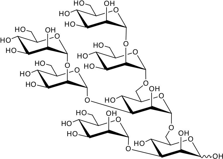Structure Of Man Man(a3)[man Man - Aglycon (772x554), Png Download
