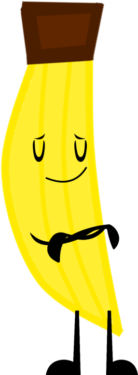 Banana (673x841), Png Download