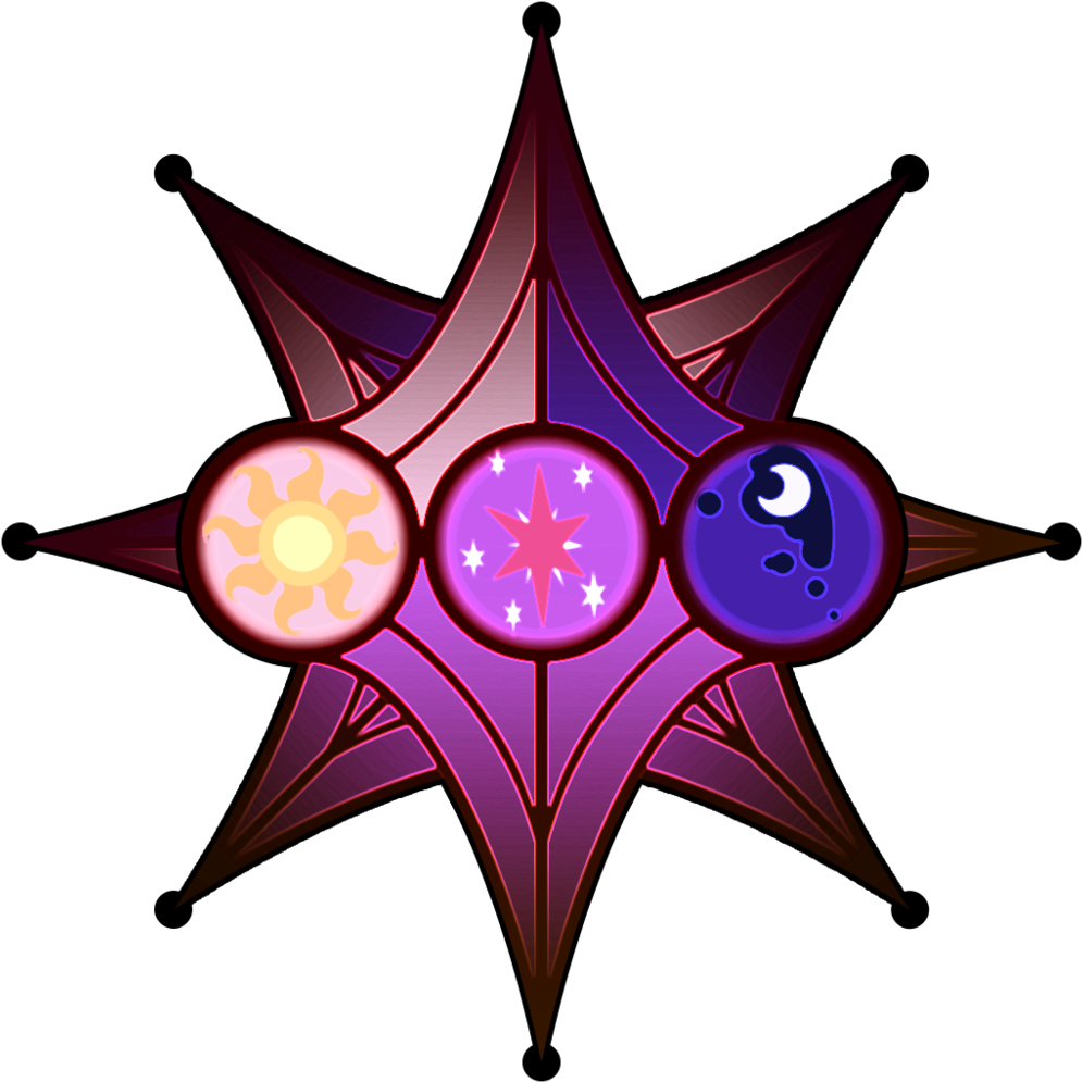 Alkippe, Emblem, Icon, Princess Celestia, Princess (1024x1024), Png Download