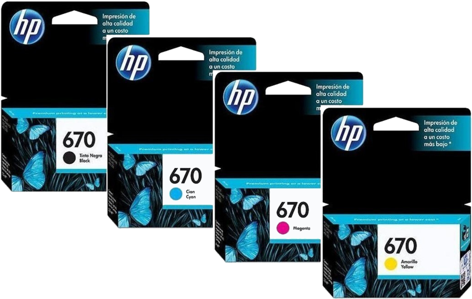 hp 670 ink