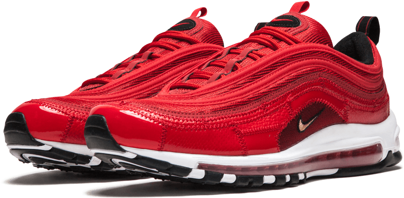 Nike Air Max 97 Red Men (1000x600), Png Download