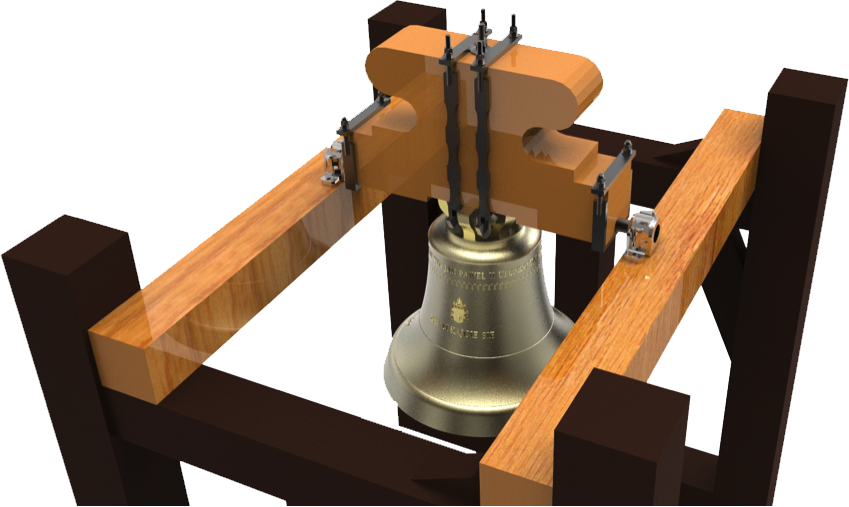 Jan Felczynski Bell Foundry - Church Bell (849x507), Png Download