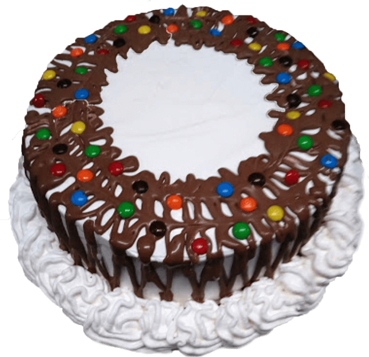 Blue Birthday - Chocolate Cake (759x761), Png Download