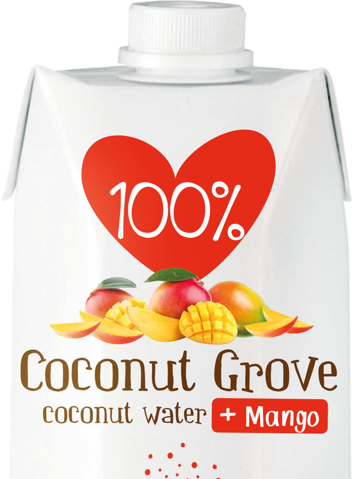 Coconut Grove Mango 1l - Juicebox (1925x1795), Png Download