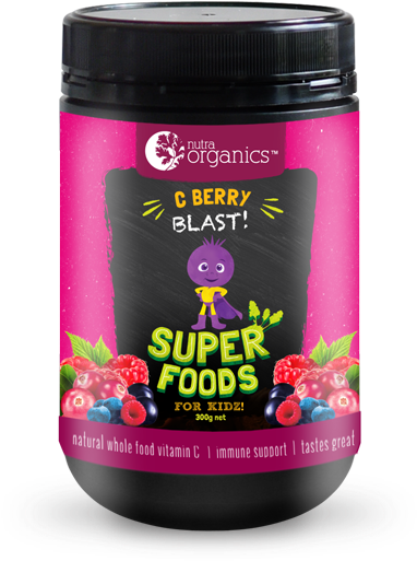 Nutra Organics C Berry Blast - Nutra Organics (567x567), Png Download