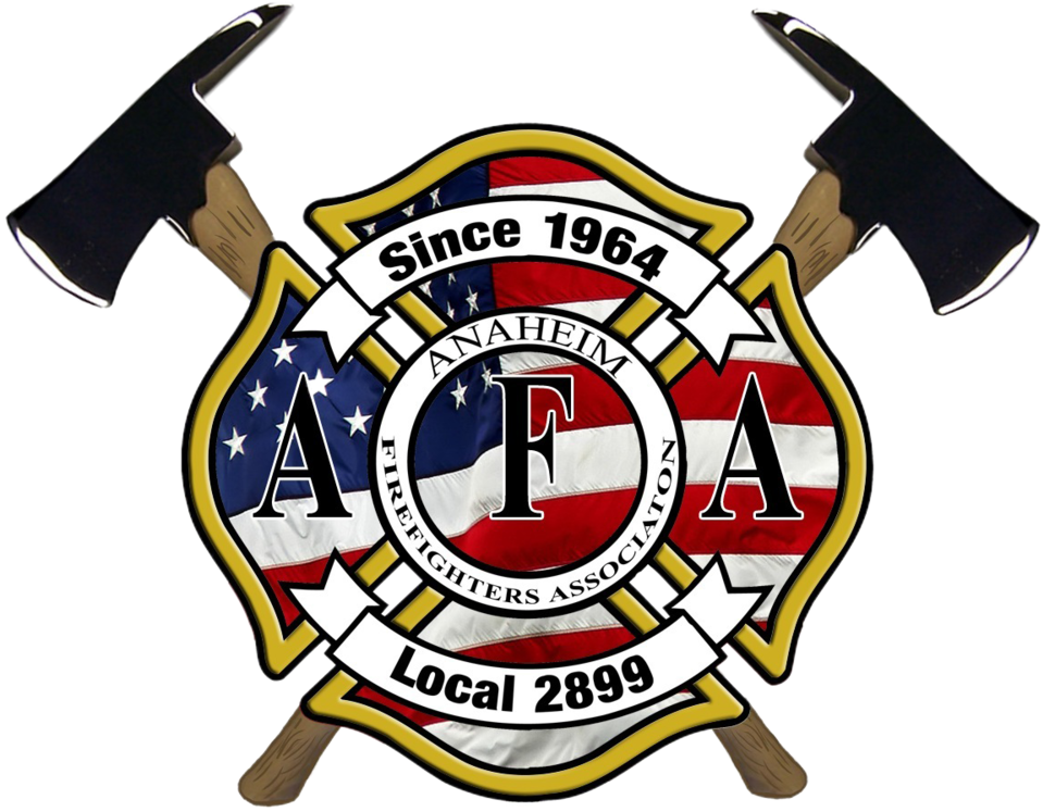Afa Local 2899 - Fire Badge (1000x813), Png Download
