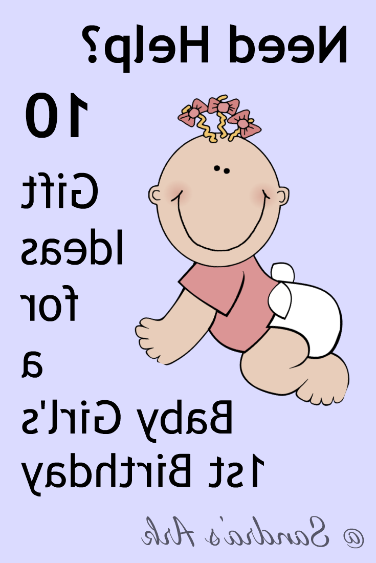 Baby Girl 1st Birthday Gift Ideas Jxdu Sandra S Ark - Baby Girl Clip Art (735x1100), Png Download