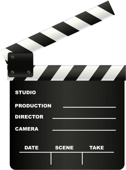 Slate Clapper Background (715x715), Png Download