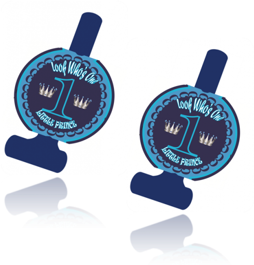 Prince 1st Bday Blow Outs - Cosmetics (527x800), Png Download