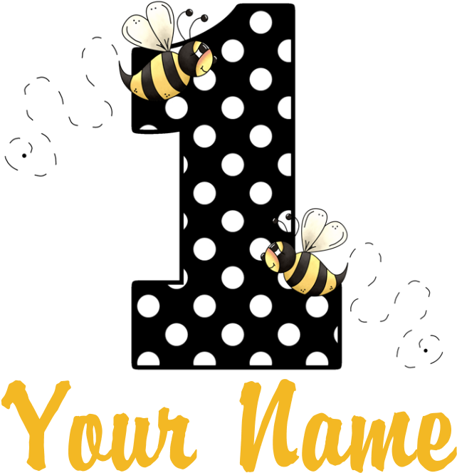 1st Birthday Bumble Bee Infant T-shirt - 1st Birthday Bee (700x700), Png Download
