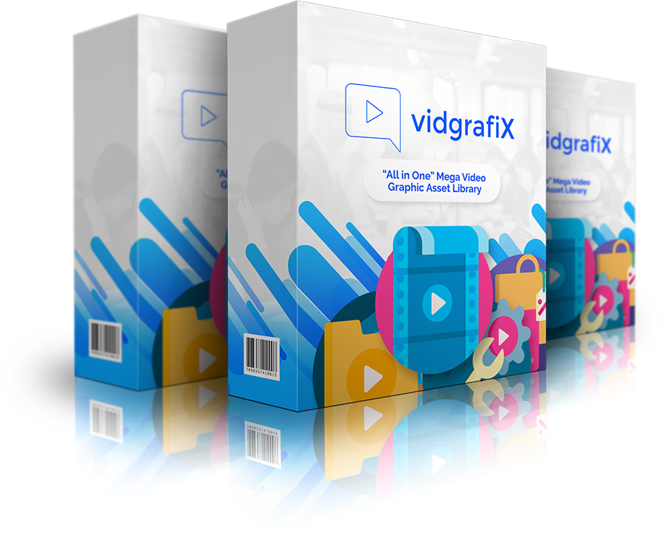 Vidgrafix Massive Library Of 35,000 Video Graphic Assets - Graphic Design (965x777), Png Download
