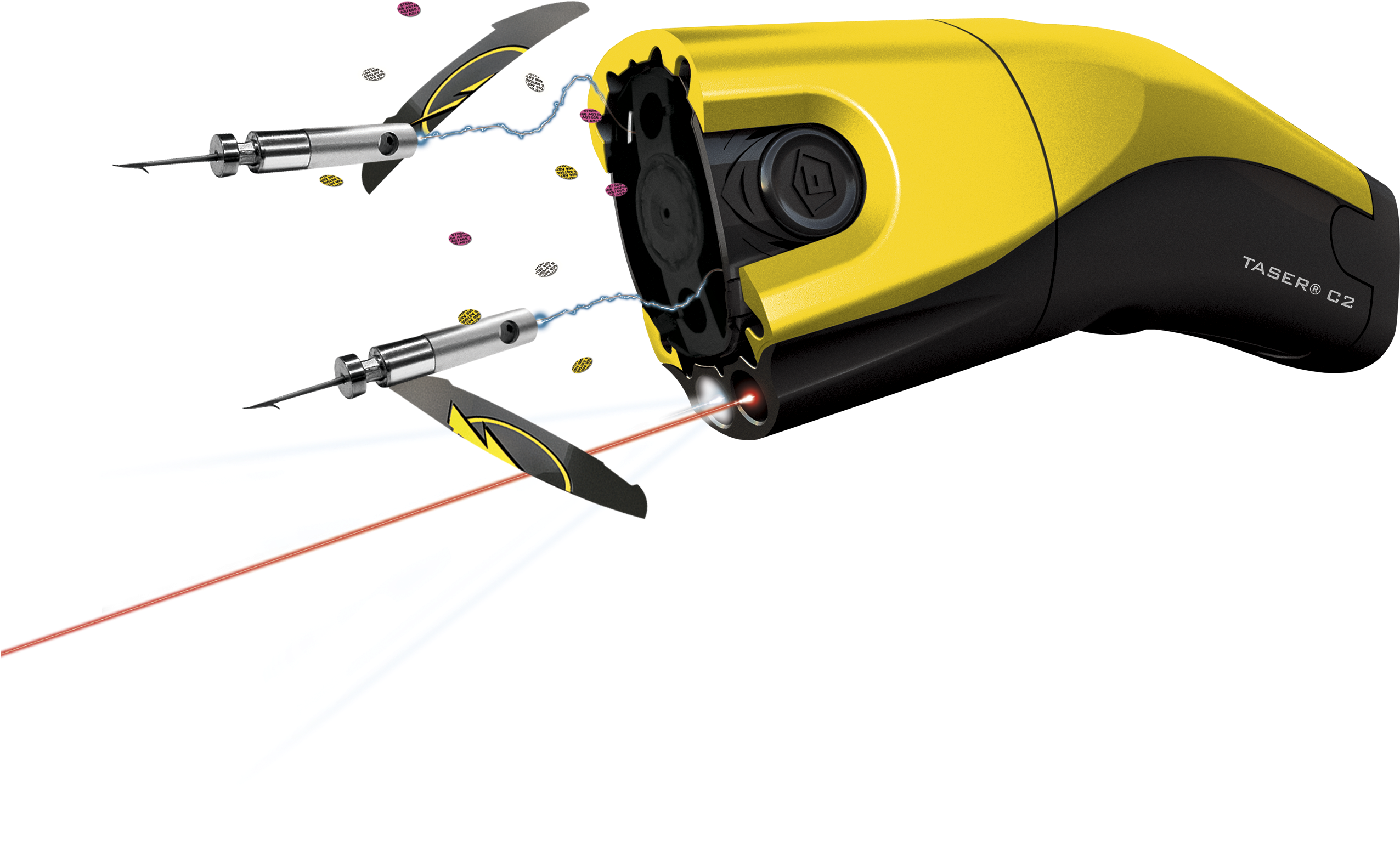 Homefront Defense & Security Taser C2 - Taser C2 (3000x2400), Png Download