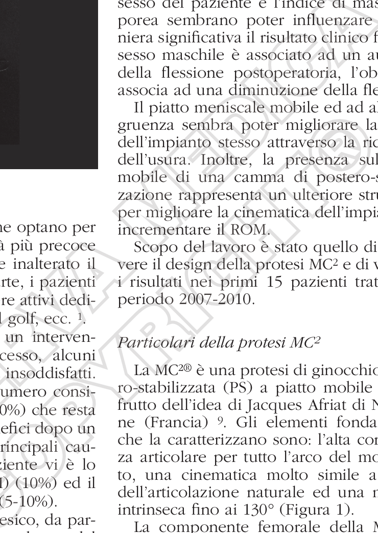 Protesi Di Ginocchio Mc 2 - Document (740x1043), Png Download