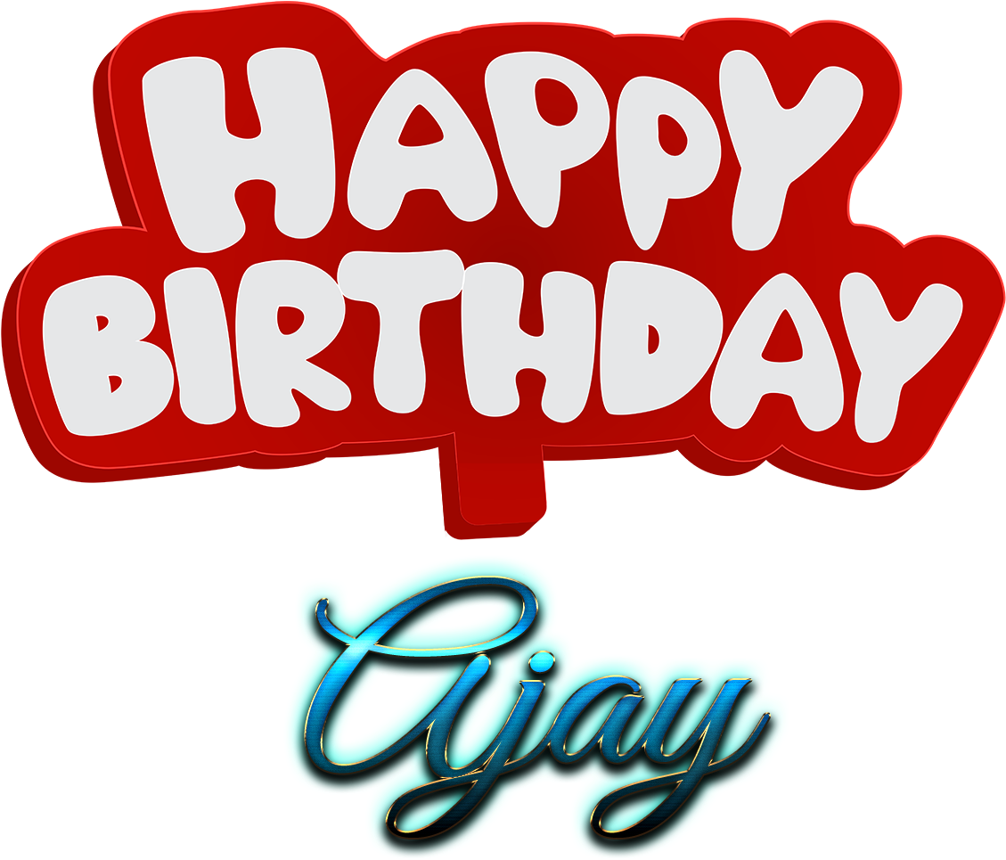 I Love You Ajay Name Wallpaper - Ajay Happy Birthday Name (1920x1200), Png Download