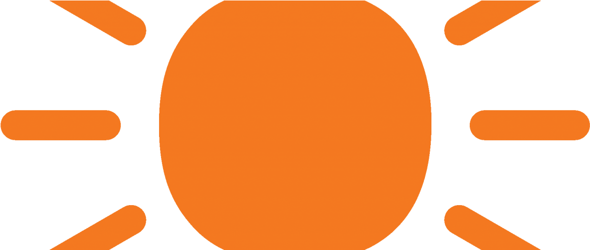 Sun Orng Rgb Png-1280x500 - Circle (1280x500), Png Download