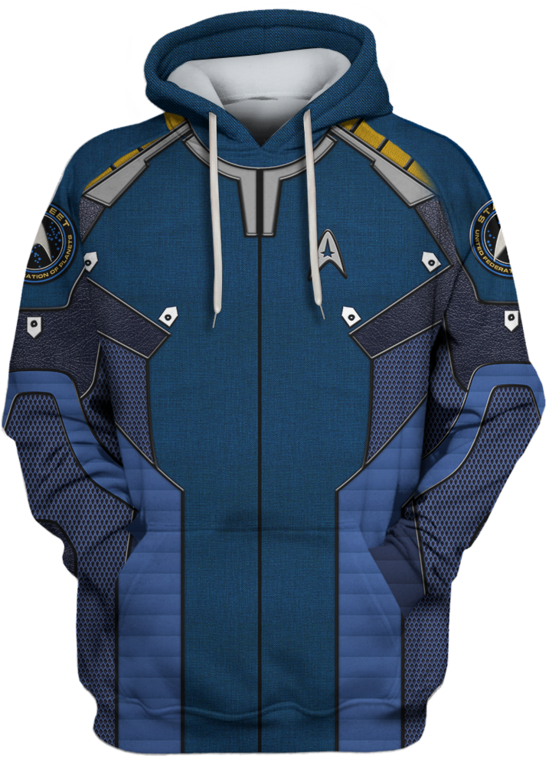 3d Captain Kirk Star Trek Beyond Full Print T Shirt - Galaxy Fox Background (800x799), Png Download