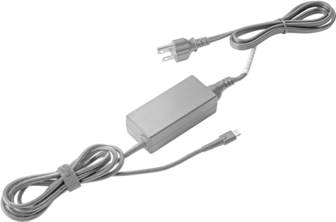 Ac Adapter Charger For Hp Chromebook X360 11 G1 Ee - Hp Chromebook 14 G5 Charger (474x356), Png Download