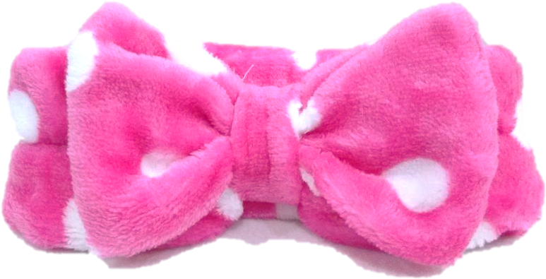 Babies R Us Baby Bandana- Polka Pink - Headband (844x1125), Png Download