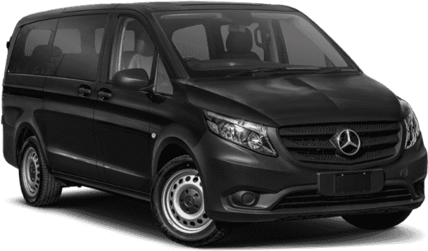 New 2019 Mercedes-benz Metris Passenger Van - 2019 Toyota Sienna Black (640x480), Png Download