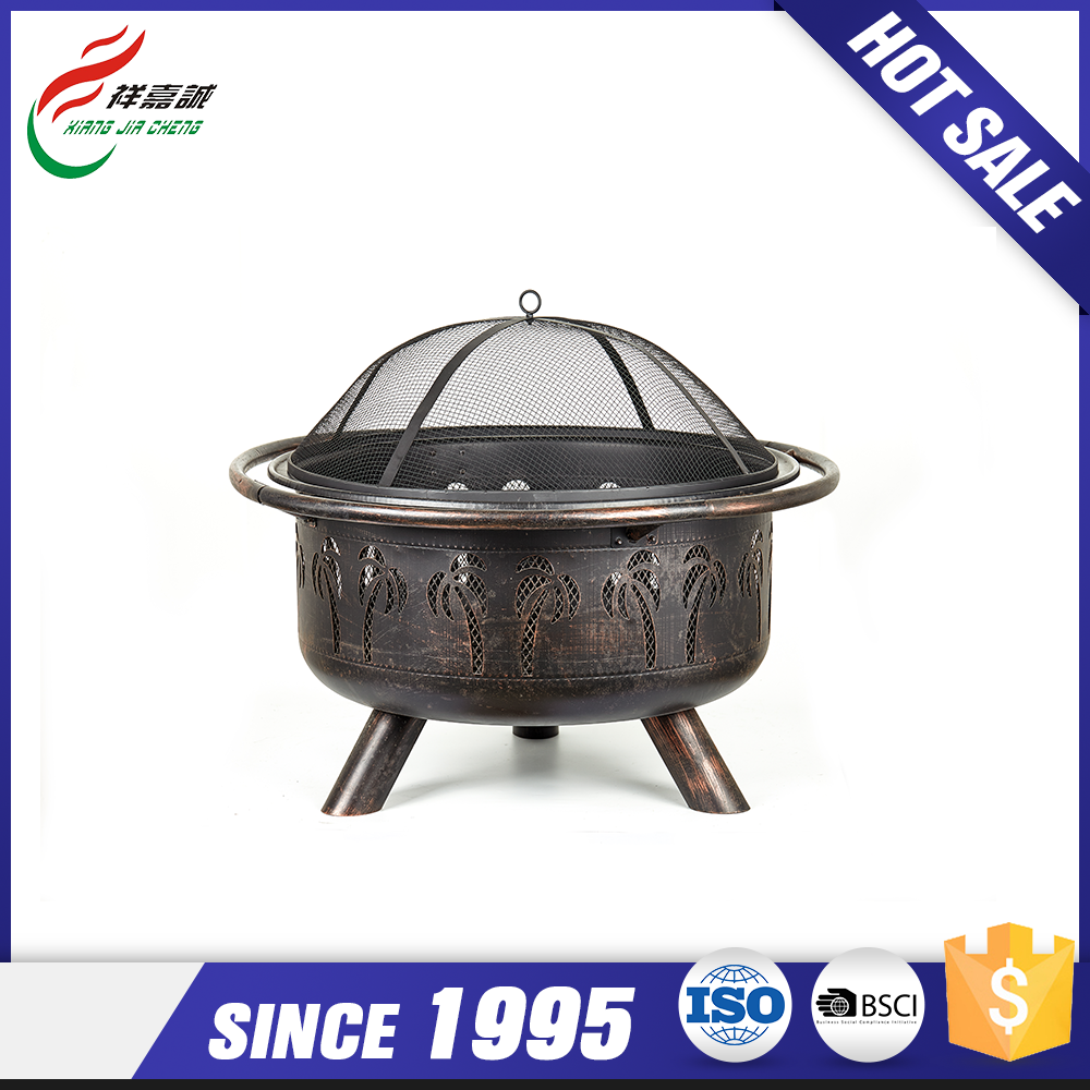 Outdoor Garden Fireplace Wood Fired Bbq Grill Barbecue - Shelf (1000x1000), Png Download