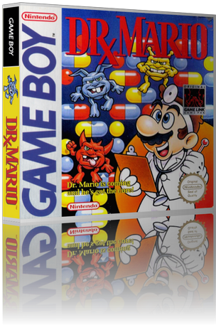Drmario Replacement Retro Gaming Case - Game Boy (600x600), Png Download