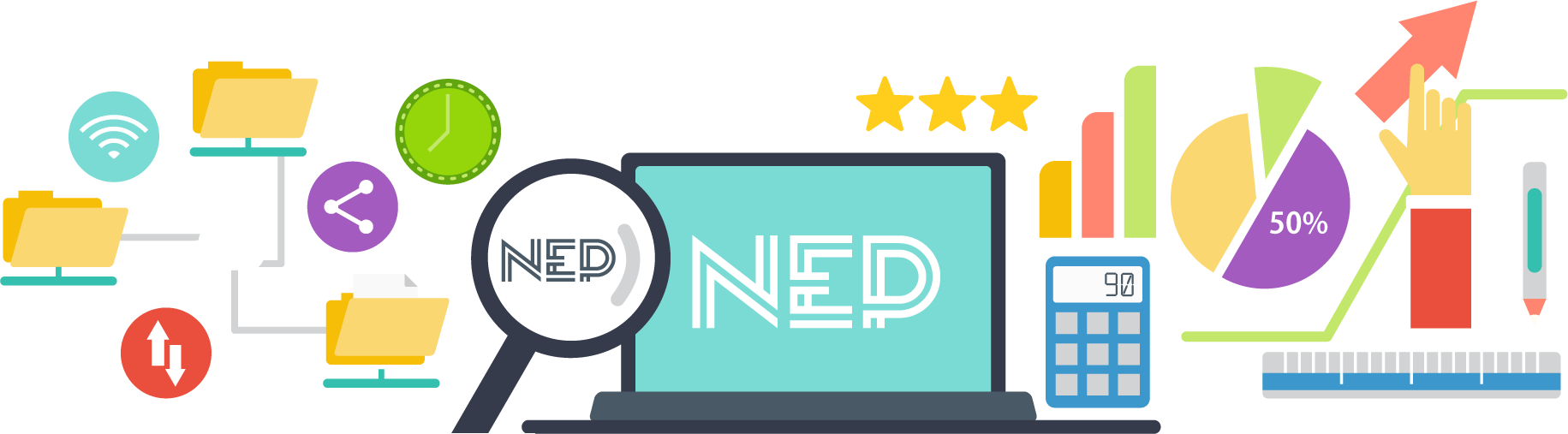 Your One-stop Location For Nebraska Education Data (1831x507), Png Download