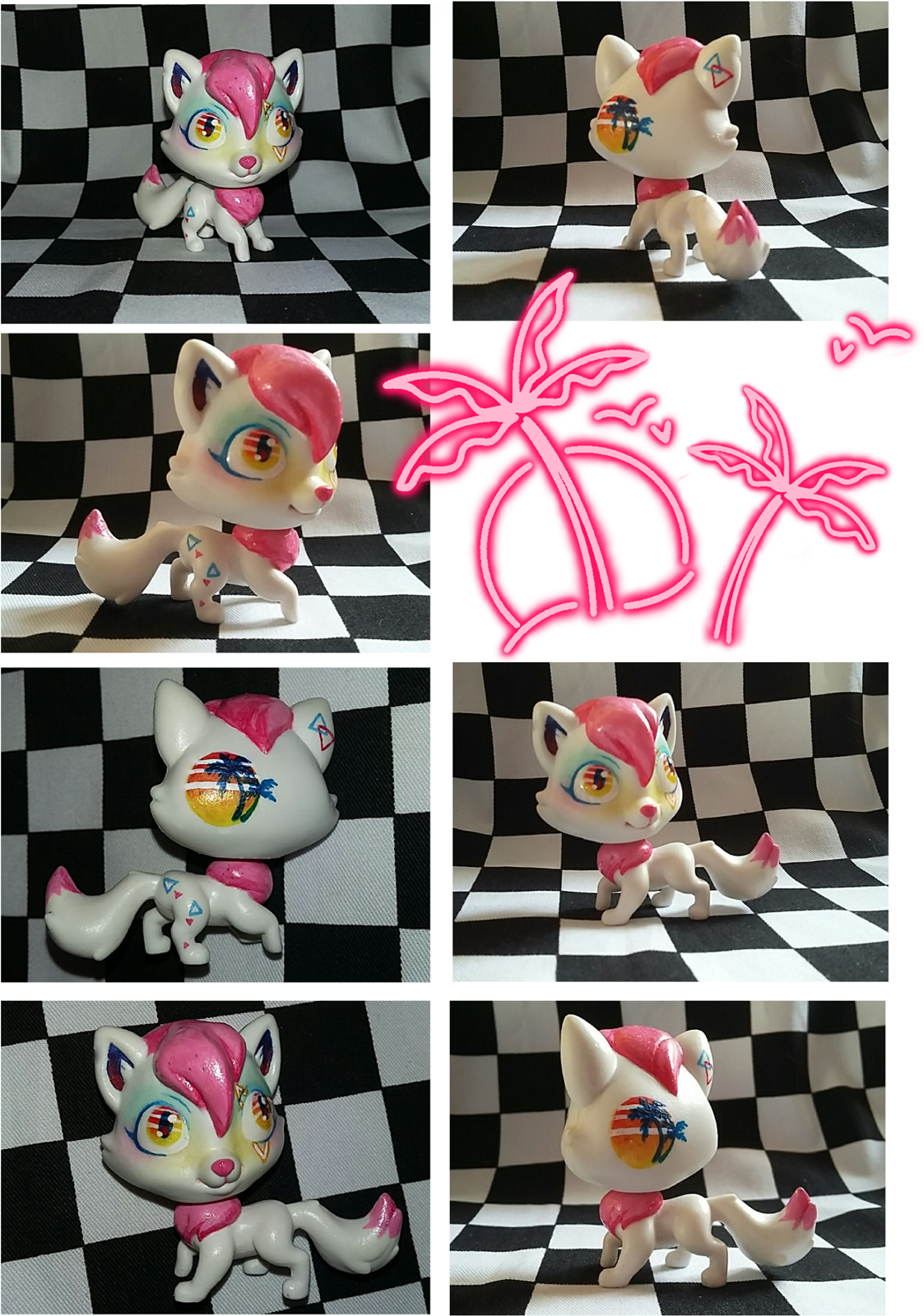 Vaporwave Lps Custom (1152x1641), Png Download