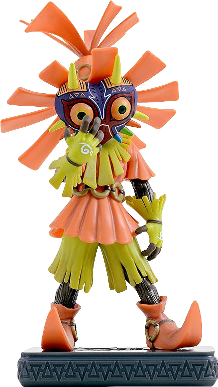 What Secrets If Any Do You Think The Skull Kid Bundle - Skull Kid Figurine (459x796), Png Download