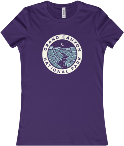 Grand Canyon Dark Sky Badge - Shirt (620x620), Png Download