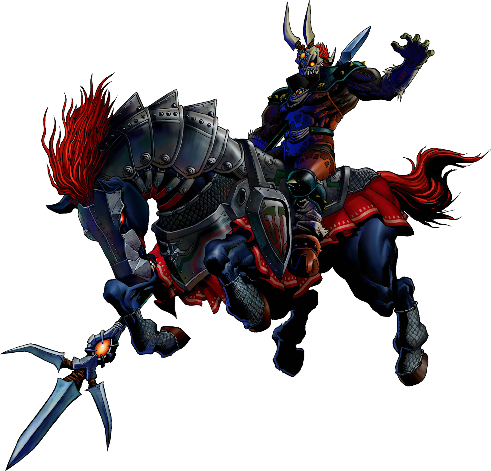 Imágenes Sacadas De Aquí - Legend Of Zelda Breath Of The Wild Villains (1600x1535), Png Download