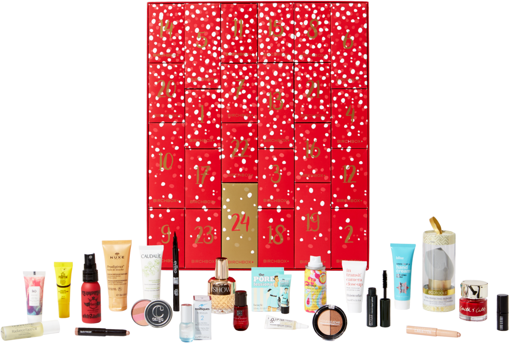 Birchbox Advent Calendar - Beauty Advent Calendar Review (2000x1194), Png Download