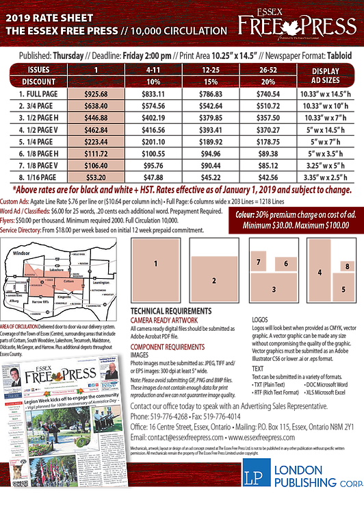 Efp 2019 Rate Sheet - Architecture (532x746), Png Download