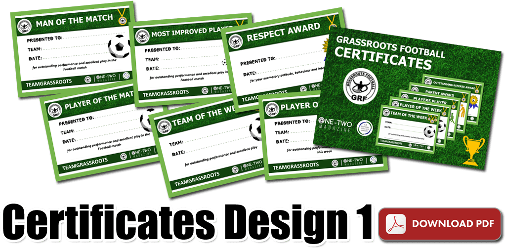 Certificates - Man Of The Match Certificate Template Football (1037x576), Png Download