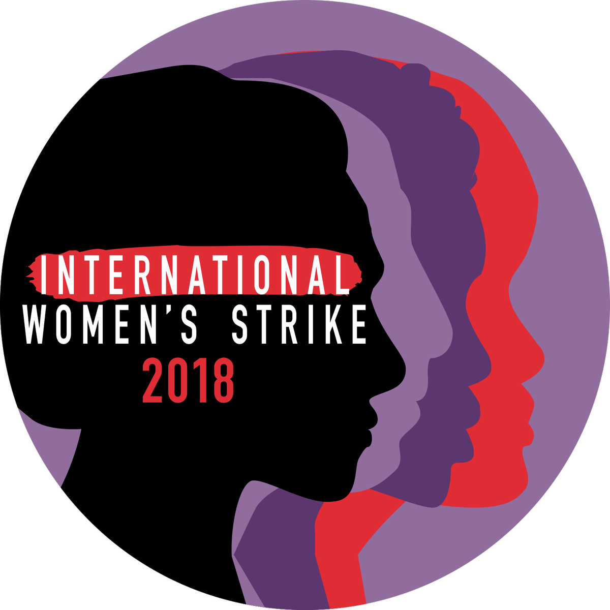 Women's Strike - March 8 Women's Strike 2018 (1200x1200), Png Download