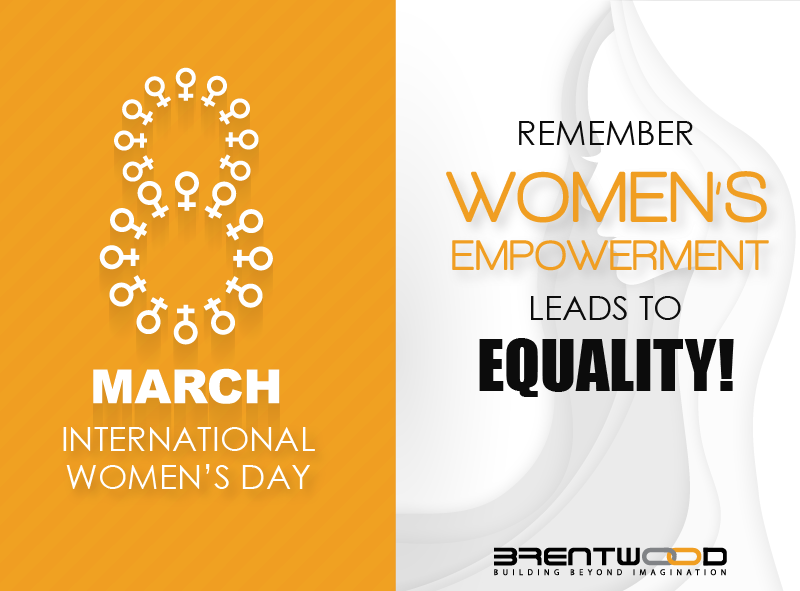 Happy International Women's Day Lets Support And Work - Graphic Design (800x591), Png Download