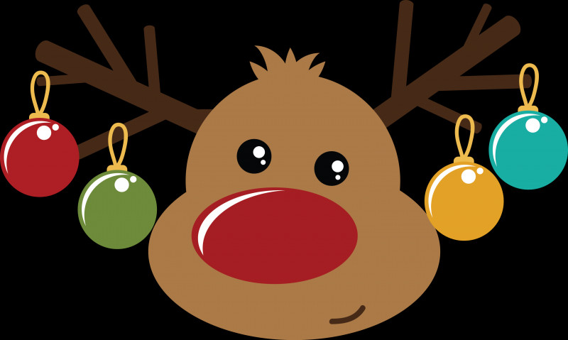 Reindeer, Free Png Collection - Cartoon (800x479), Png Download