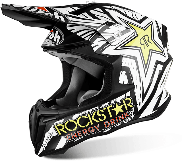 Twist Rockstar - Airoh Helmet (640x640), Png Download