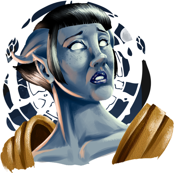 Draenei 01a - Draenei Symbol (569x566), Png Download