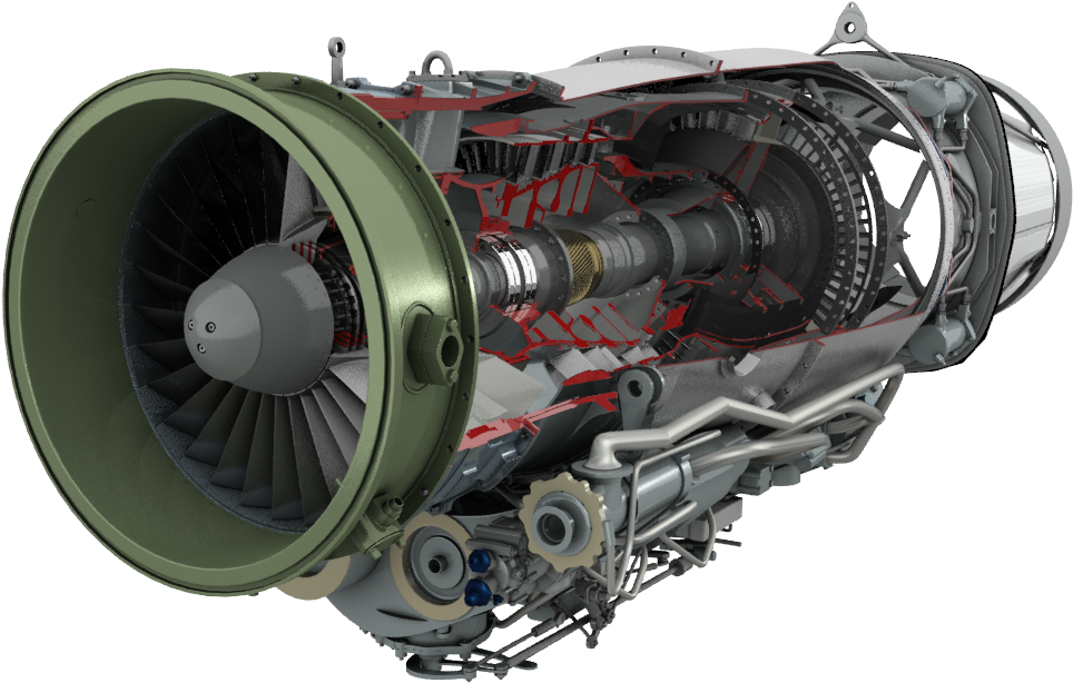 Jaguar Gr1 Modular Engine - Engine (1024x768), Png Download
