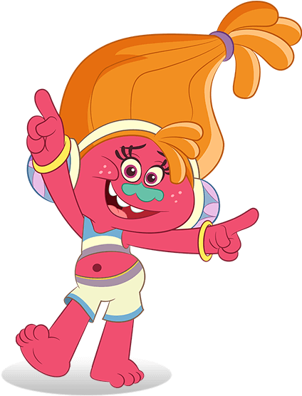 Dj Suki - Trolls The Beat Goes On Characters (566x620), Png Download